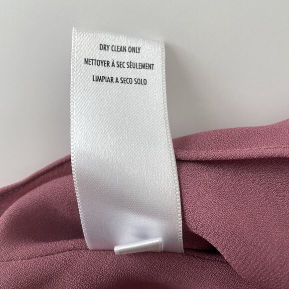 Vintage Y2K 90’s Petite Sophisticate Sz 6 Silk Top Pink Floral Sheer Babydoll - Picture 5 of 12